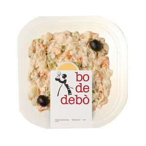 Imagen de BO DE DEBÓ Ensaladilla rusa con huevo y aceitunas, lista para comer BO DE DEBÓ 300 g.