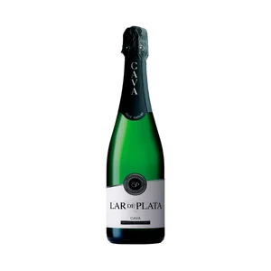 LAR DE PLATA Cava brut nature, elaborado en Extremadura botella 75 cl.
