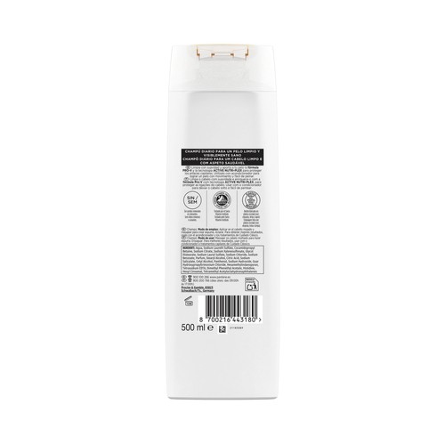 PANTENE Pro-v Cuidado clásico Champú hidratante para cabellos normales y mixtos 500 ml.