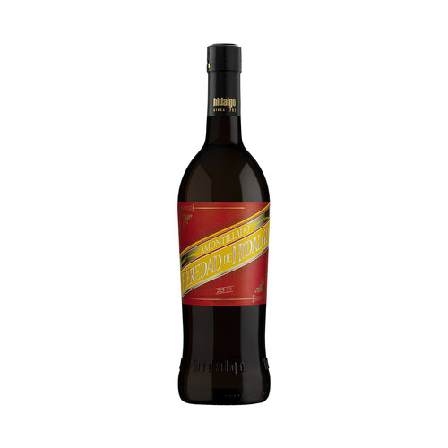 HEREDAD DE HIDALGO  Vino amontillado con D.O. Jerez-Xérés-Sherry HEREDAD DE HIDALGO botella de 75 cl.