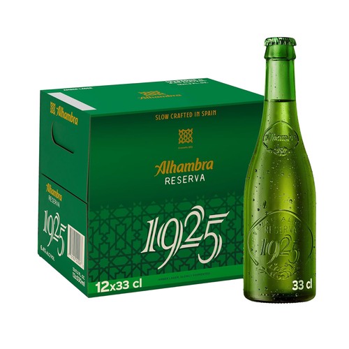 ALHAMBRA RESERVA 1925 Cerveza botella 12 uds. x 33 cl.