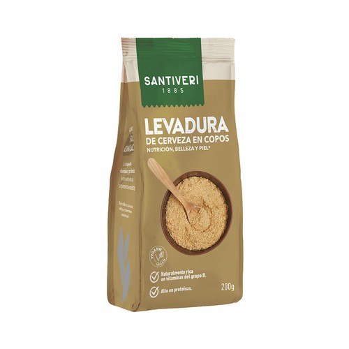 SANTIVERI Levadura de cerveza seca en copos 200 g.