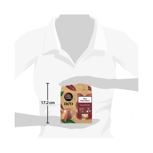 DOLCE GUSTO NEO Chocolate caliente en cápsulas 12 uds. 216 g.