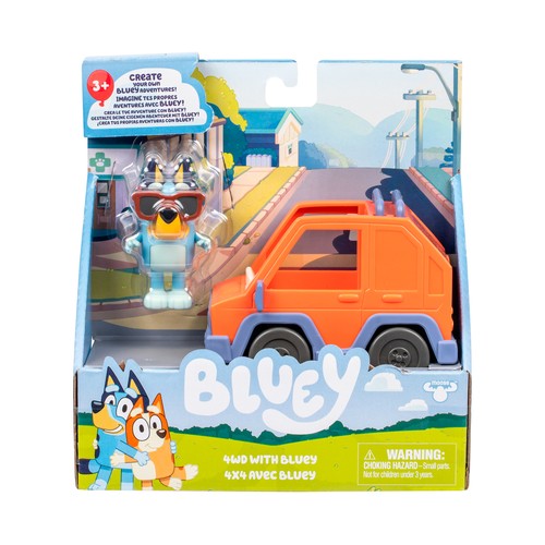 BLUEY Vehículo Básico +3 Años