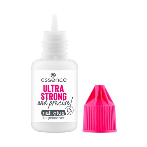 ESSENCE Ultra strong and precise! Pegamento de uñas de secado rápido para una aplicación presica.
