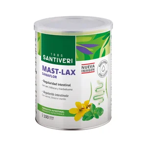 SANTIVERI Mast.Lax, mezcla de plantas masticable de efectivo efecto laxante indicado 75 g.