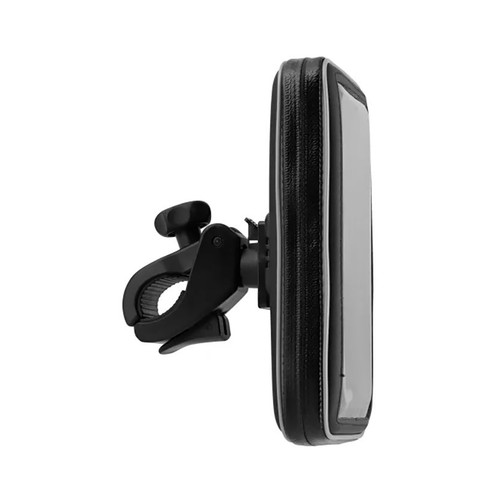 Soporte de smartphone para moto y bici, con bolsa de protección.