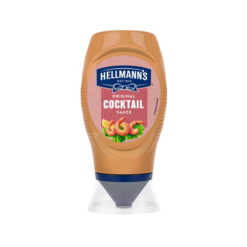 HELLMANS Salsa cocktail bocabajo 250ml