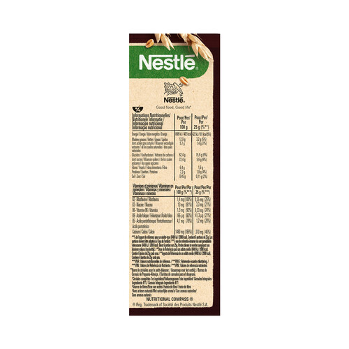 NESTLÉ Barritas de cereales con crema de caramelo y chocolate con leche NESTLÉ LION caja 6 uds. 150 g.