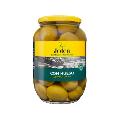 JOLCA Aceituna verde gordal con hueso 475 g.