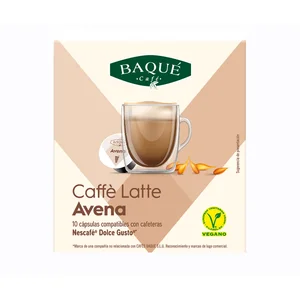 BAQUÉ Café cápsulas con avena 100 g.