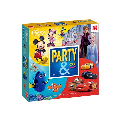 Juego de mesa Diset Party & co DISNEY, 3-4 años, 3 a 15 jugadores.