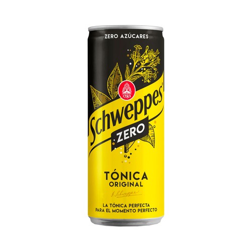 SCHWEPPES ZERO Tónica clásica light lata de 33 cl.
