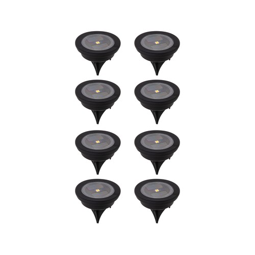 Set de 8 focos solares para cubierta  GARDENSTAR.