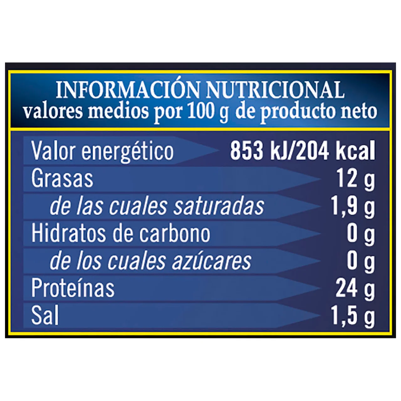 Bonito del norte en aceite de girasol, 72 g.