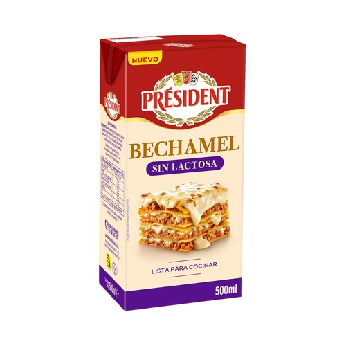 PRÉSIDENT Bechamel sin lactosa 500 ml.
