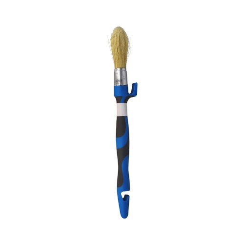 Brocha redonda con mango suave para acrílicos, 15mm, PRODUCTO ALCAMPO.