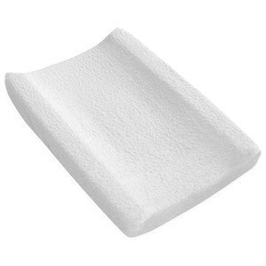Funda rizo para cambiador o vestidor color blanco.