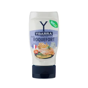 YBARRA Salsa Roquefort sin gluten ni colorantes 300 ml.