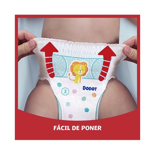 DODOT Pants (braguitas) de aprendizaje talla 6 (+ 15 kg) 27 uds.