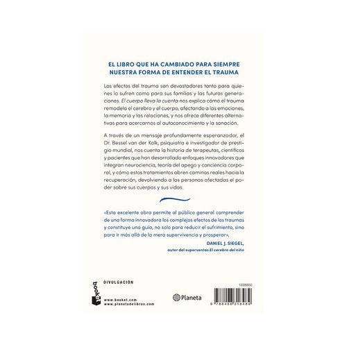 El cuerpo lleva la cuenta. Bessel Van Der. BOOKET