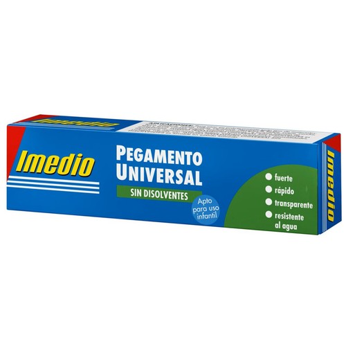 Pegamento universal 33 ml sin disolventes. IMEDIO