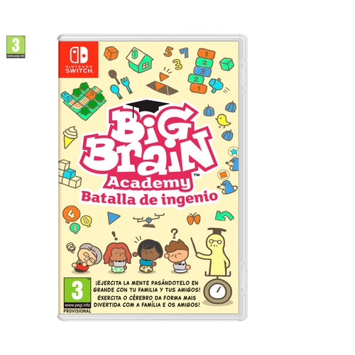 Big Brain Academy: Batalla de ingenio para Nintendo Switch. Género: minijuegos. PEGI: +3.