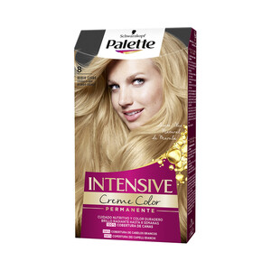 Imagen de PALETTE Tinte de pelo permanente tono 008 rubio claro PALETTE Intensive creme color.