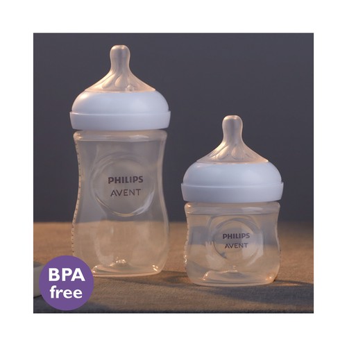 AVENT Natural response teat de Philips Tetinas para líquidos espesos (6) para bebés de más de 6 meses 2 uds.