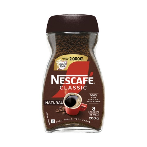 Imagen de Café soluble natural NESCAFÉ CLASSIC 200 g.