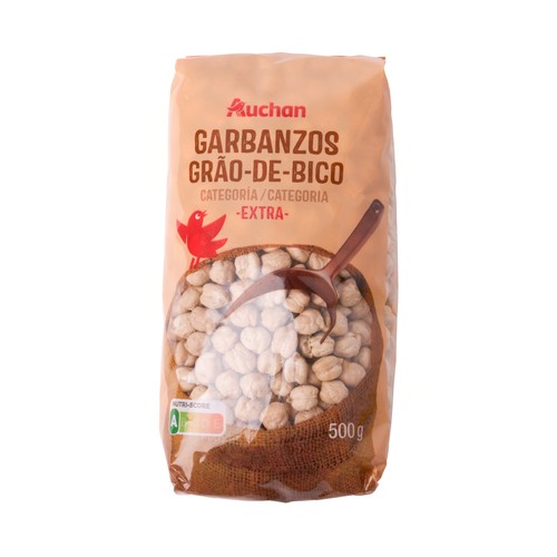 PRODUCTO ALCAMPO Garbanzo extra paquete de 500 g.