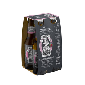 Imagen de MAELOC Sidra con fresas 4 x 20 cl.