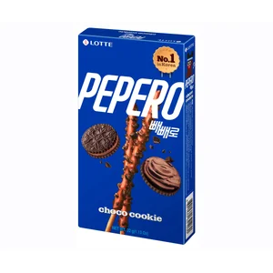 PEPERO Galleta stick de chocolate con leche y crujiente 32 g.