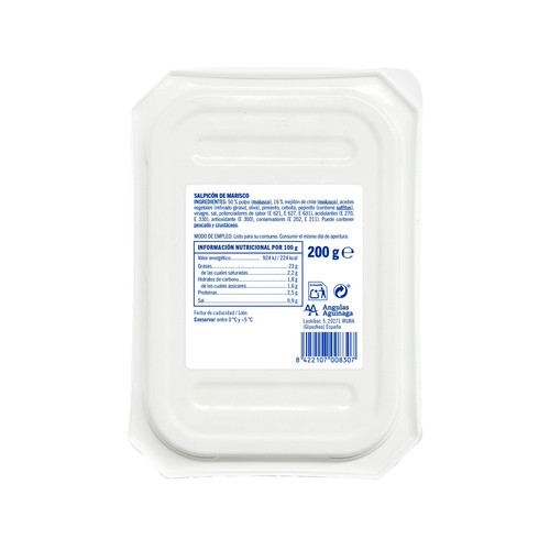 AGUINAMAR Salpicón de pulpo 175 g. 