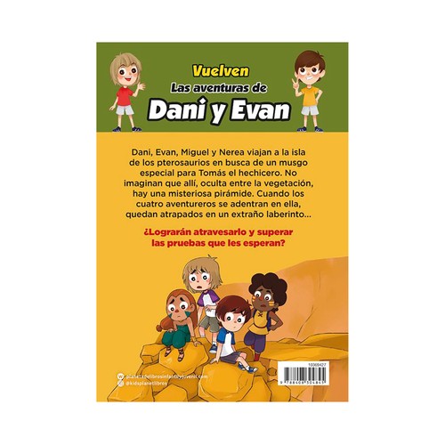 Dani y Evan 12. El laberinto del dinotauro. DESTINO INFANTIL & JUVENIL