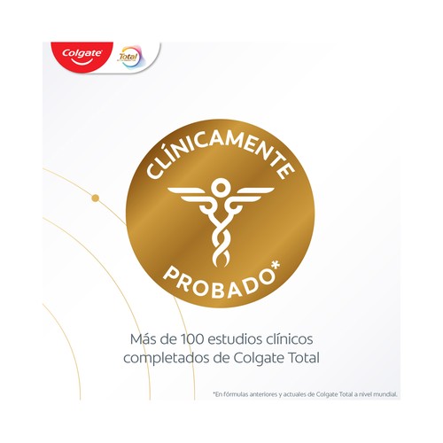 COLGATE Total original Pasta de dientes en formato viaje 3 x 20 ml.