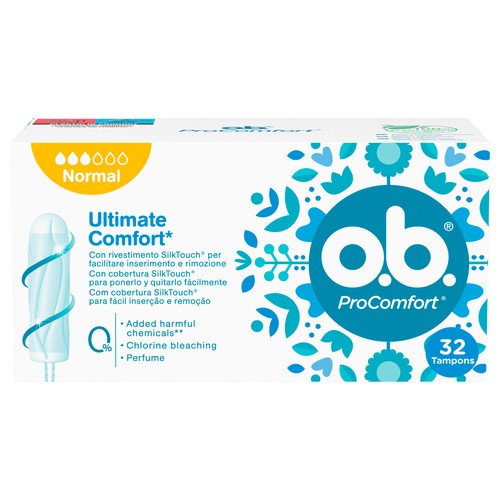 O.B. Pro comfort Tampones normal 32 uds.