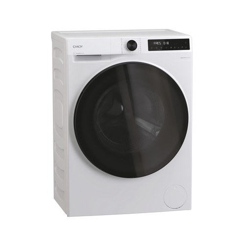 Lavadora CANDY BP 410BL8-S 10KG, clasificación energética: A, 1400RPM, H: 85cm, A: 59,5cm, F: 58cm.