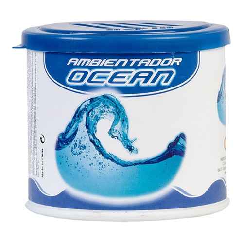 Ambientador en lata gel 90 gramos, fragancia ocean, ROLMOVIL.