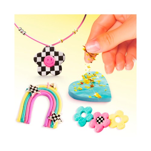 STYLE 4EVER Taller de Bisuteria Magic Clay, juegos artísticos modelar +8 Años, CANAL TOYS