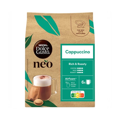 DOLCE GUSTO NEO Café cápsulas Cappuccino 12 uds. 122 g.