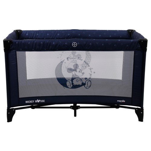 Cuna de viaje de 60x120cm, color azul, DISNEY Soda.