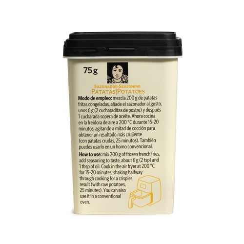 CARMENCITA Sazonador de patatas para air fryer 75g