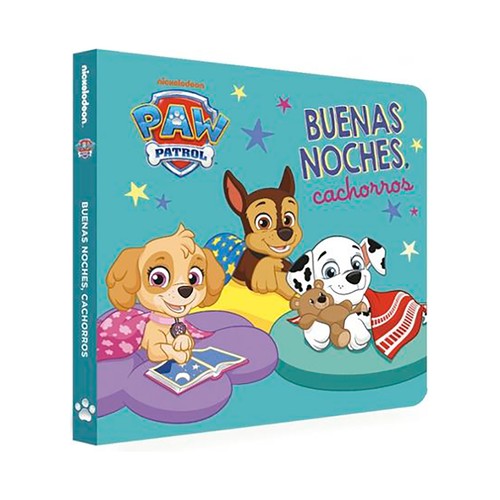 Paw patrol. Buenas noches, cachorros (pequeñas manitas). Nickelodeon. BEASCOA