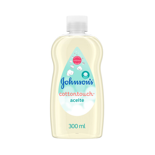 JOHNSON'S Aceite corporal hidratante a base de algodón puro JOHNSON´S Cottontouch 300 ml.