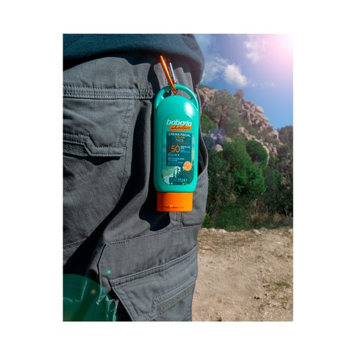 BABARIA Adventure Protector solar facial con FPS 50 (muy alto) 50 ml.