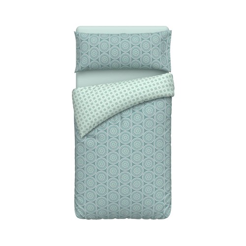Juego de funda nórdica de microfibra para cama de 105 cm, ACTUEL. Modelos surtidos, 1 unidad.