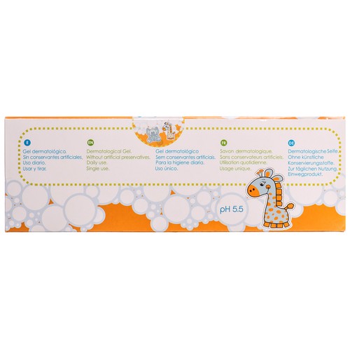 BABYBAÑO Esponja con jabón de un sólo uso BABYBAÑO 25 uds.