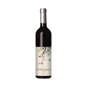 ENTRECEPAS Vino tinto con IGP Vinos de la Tierra de Castilla ENTRECEPAS botella de 75 cl.