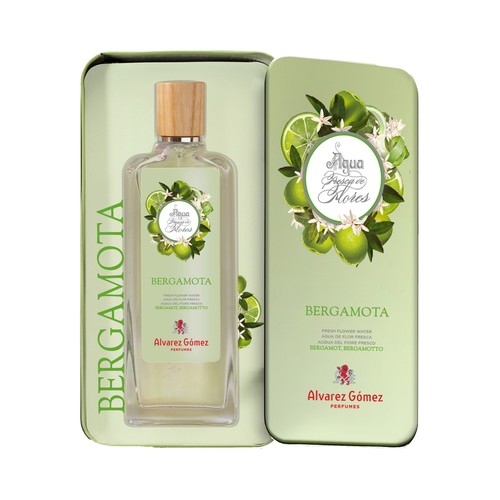 AGUA FRESCA DE FLORES Eau de toilette para mujer con vaporizador en spray, fragancia bergamota 150 ml.